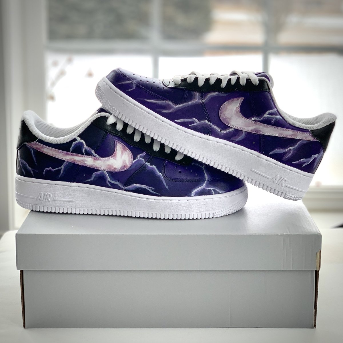 Lightning AF1's - Tommy Manning Art
