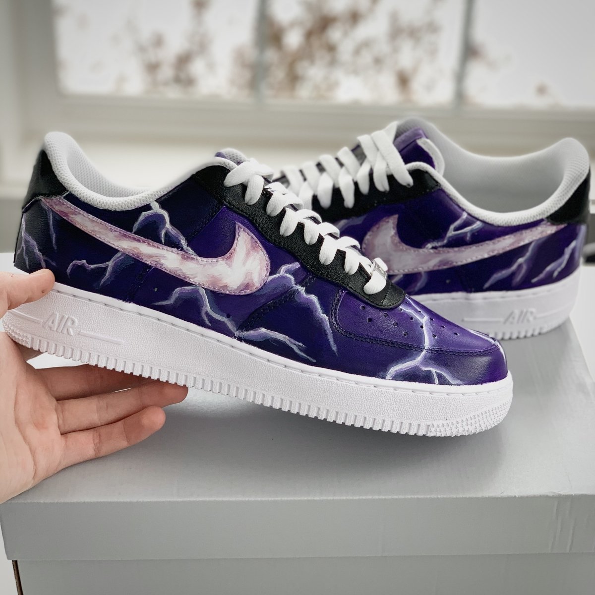 Lightning AF1's - Tommy Manning Art