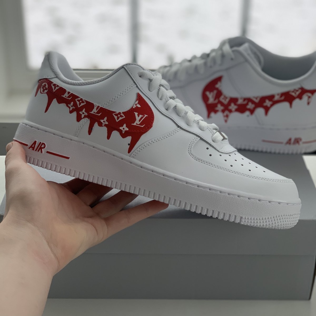 LV Drip - AF1's - Tommy Manning Art