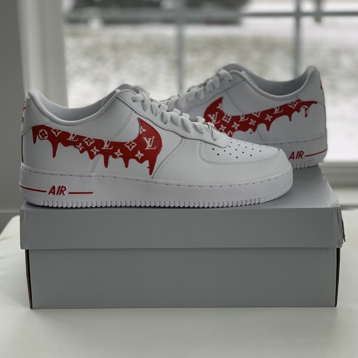 LV Drip - AF1's - Tommy Manning Art