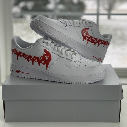 LV Drip - AF1's - Tommy Manning Art