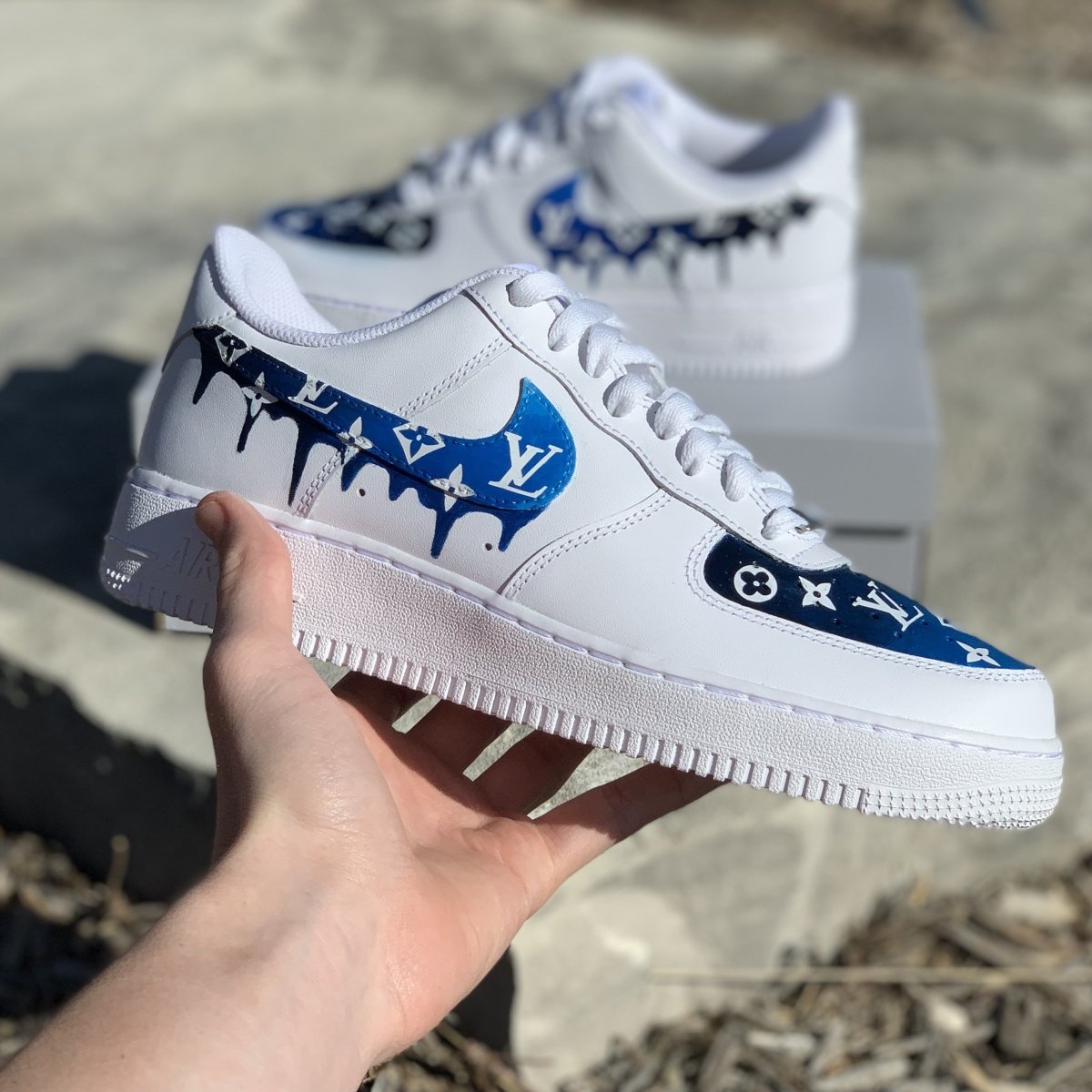 LV Drip - AF1's - Tommy Manning Art