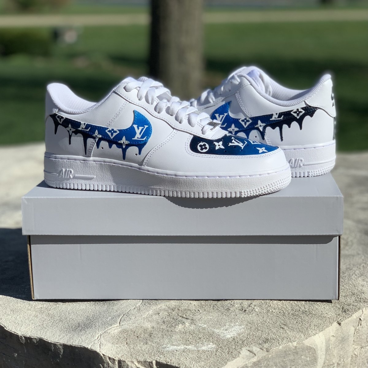 LV Drip - AF1's - Tommy Manning Art