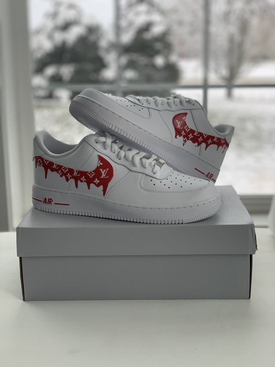 LV Drip - AF1's - Tommy Manning Art