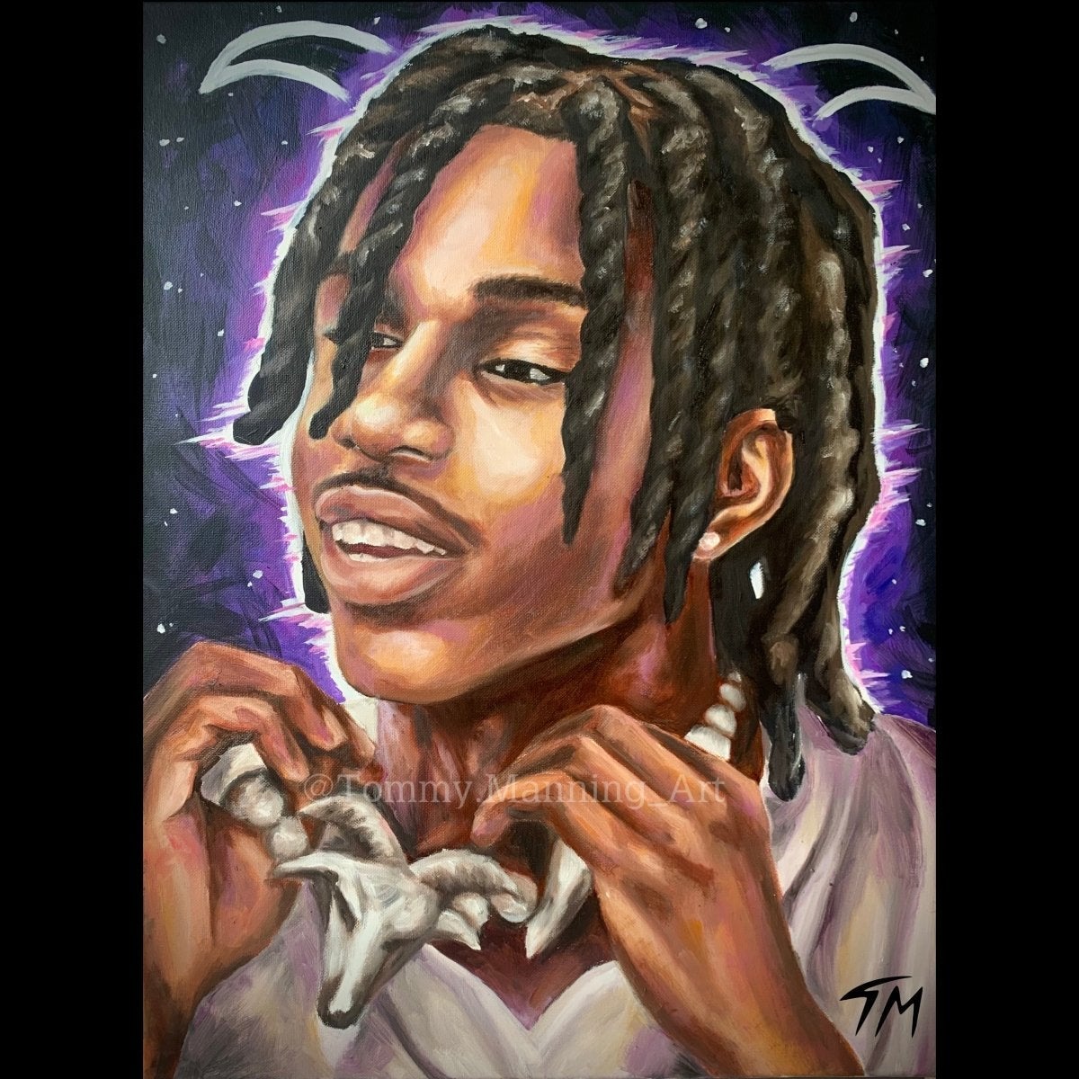 POLO - Original Painting - Tommy Manning Art