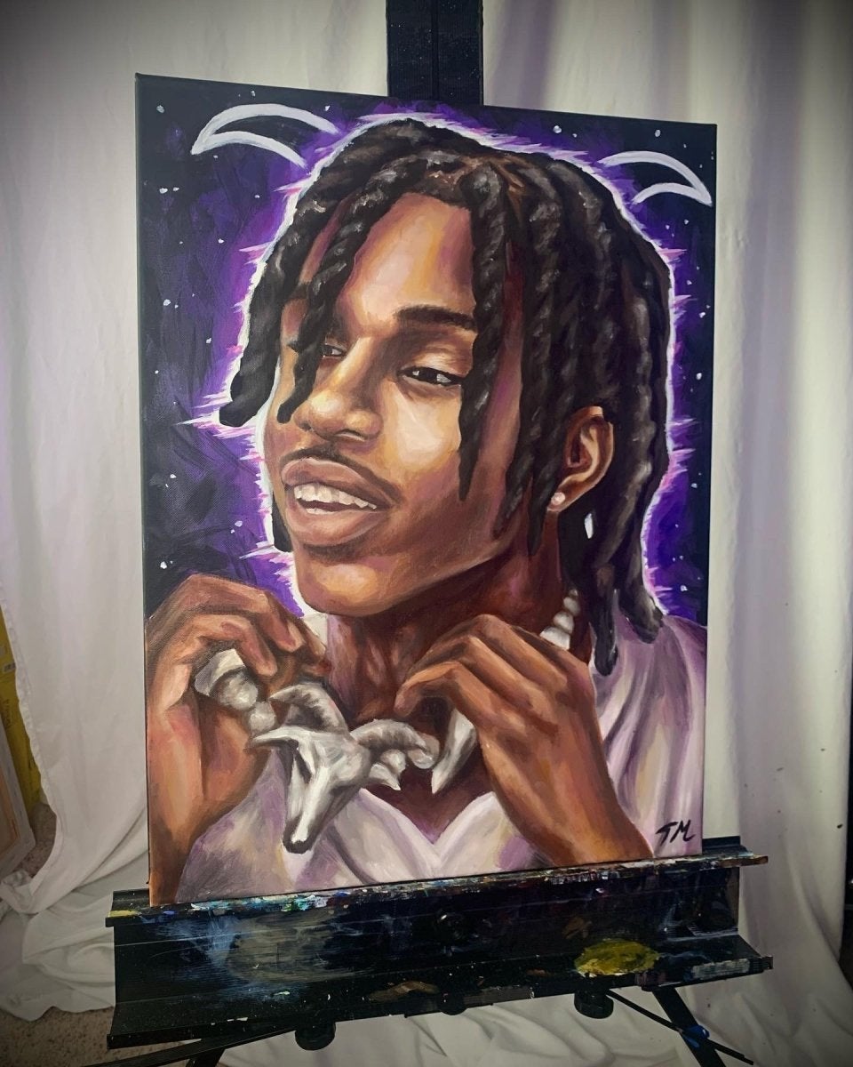 POLO - Original Painting - Tommy Manning Art