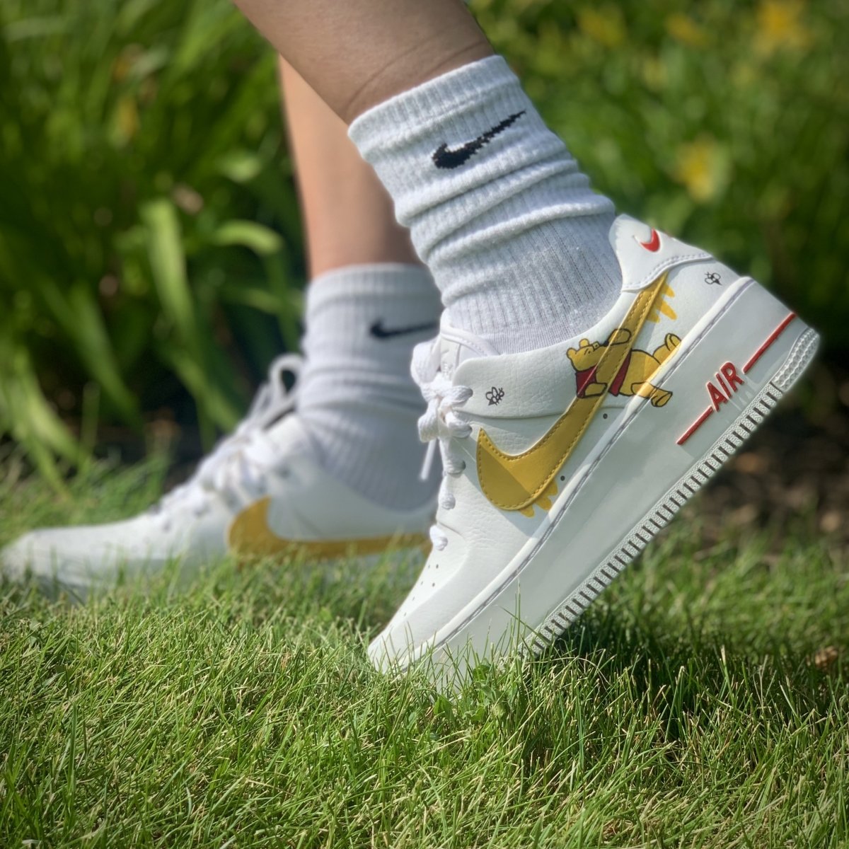 Winnie-the-Pooh - AF1's - Tommy Manning Art