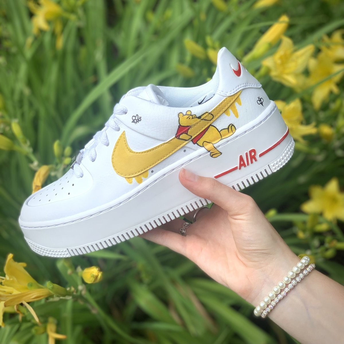 Winnie-the-Pooh - AF1's - Tommy Manning Art