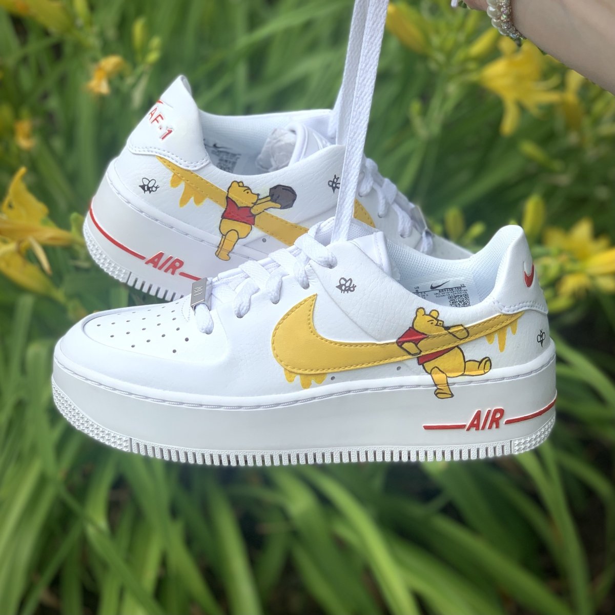 Winnie-the-Pooh - AF1's - Tommy Manning Art