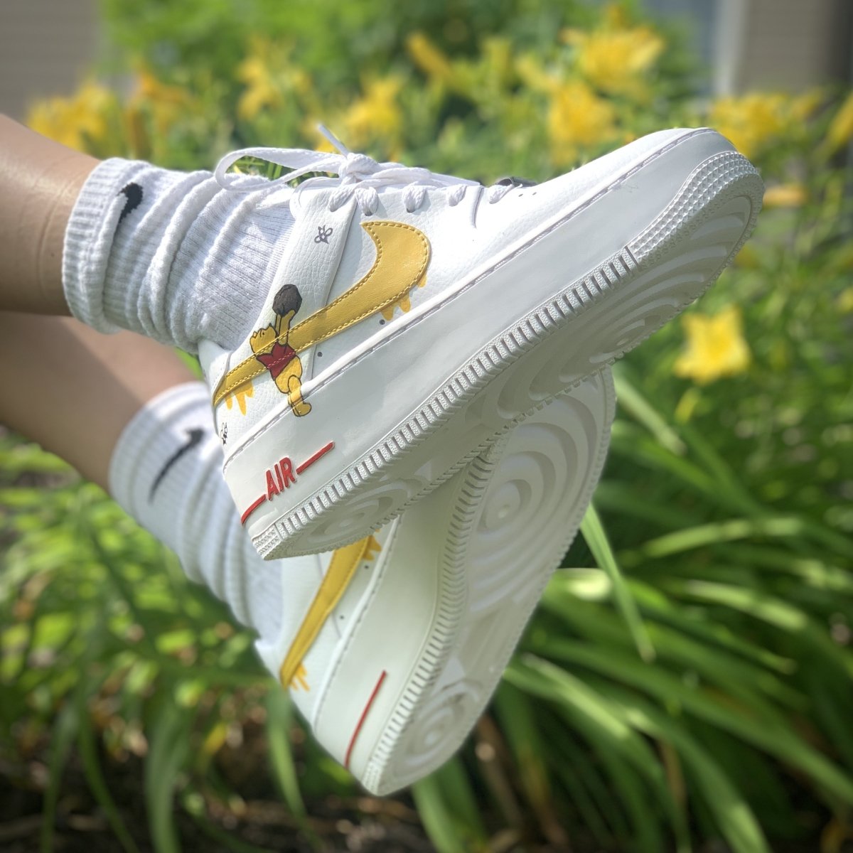 Winnie-the-Pooh - AF1's - Tommy Manning Art