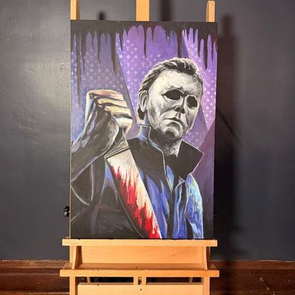 Michael Myers Original Painting