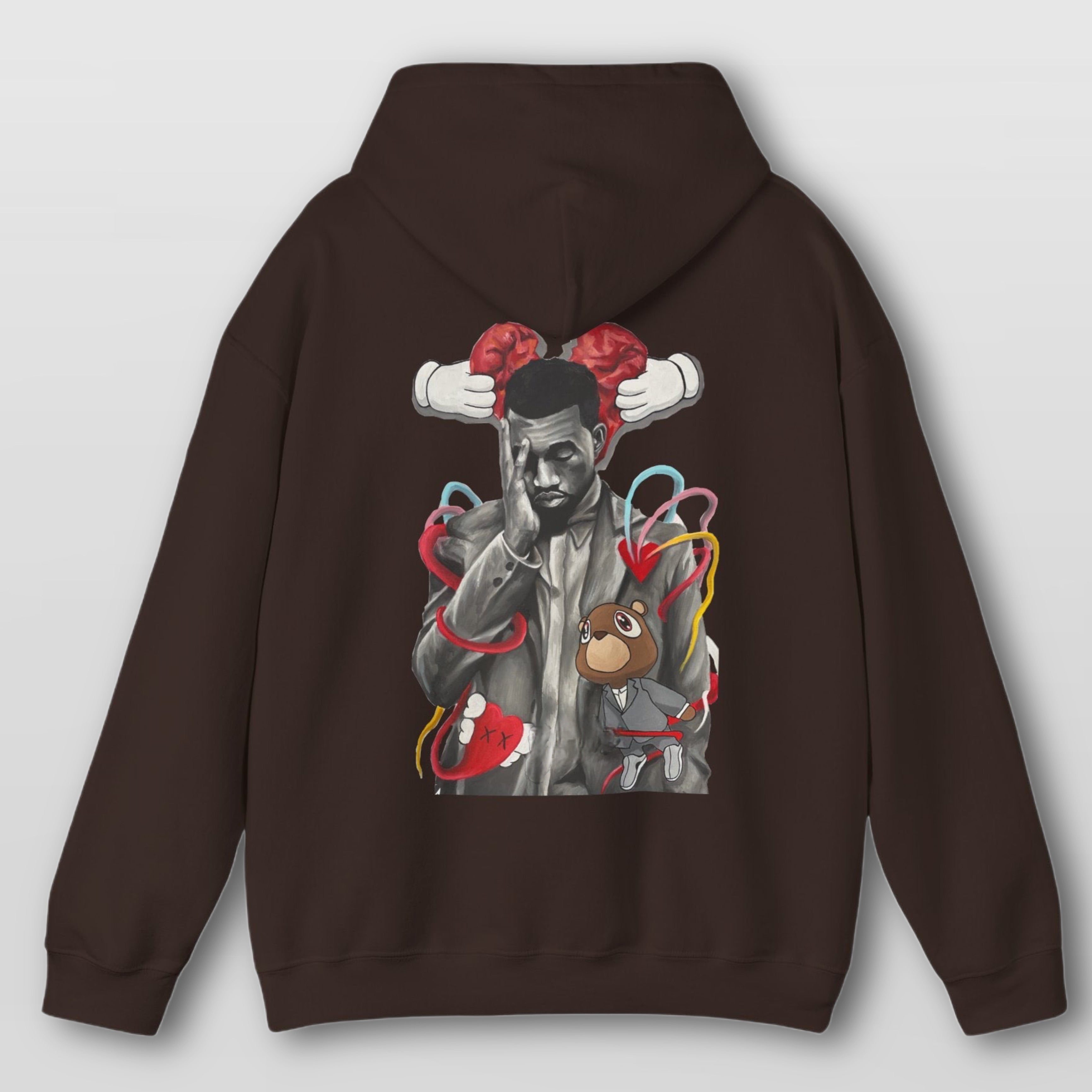 Kanye 808s - Hoodie – Tommy Manning Art