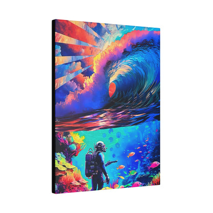 Lost In The Ocean - Canvas