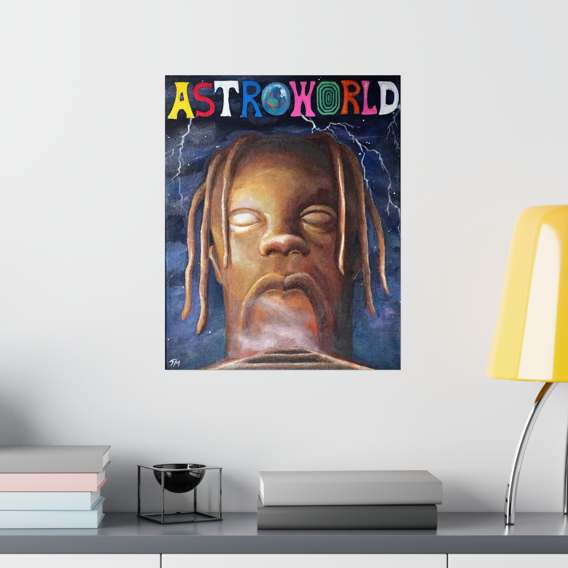 Poster Rodeo - Travis Scott Limited, poster su tela, decorazione artistica da parete per soggiorno, camera da letto, senza cornice, 50 x 75 cm Poster Rodeo - Travis Scott Limited, poster su tela, decorazione artistica da parete per soggiorno, camera da letto, senza cornice, 50 x 75 cm