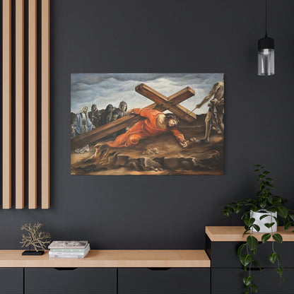Jesus Is King - Canvas