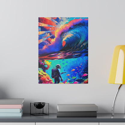 Lost In The Ocean - Canvas