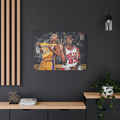 Kobe and Jordan - Canvas