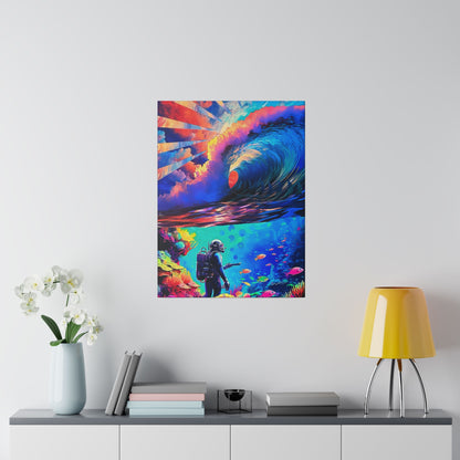 Lost In The Ocean - Canvas