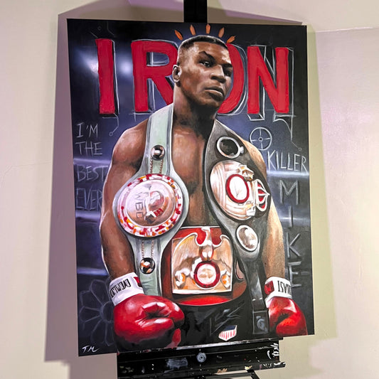 "IRON MIKE" - Original Painting