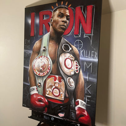 "IRON MIKE" - Original Painting