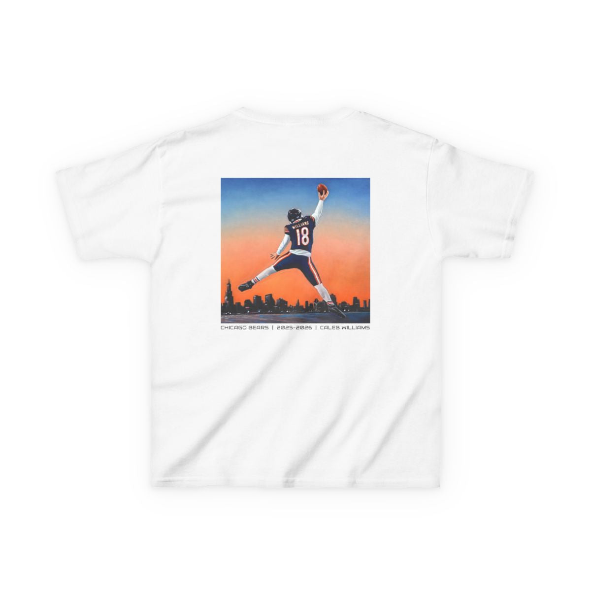 Caleb Williams "Jumpman" Artwork Kids/Youth T-Shirt