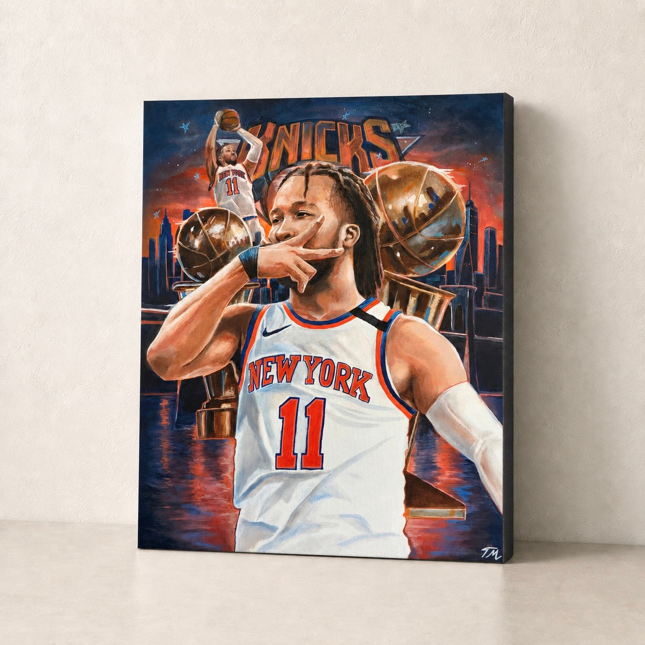 Jalen Brunson - Canvas Print