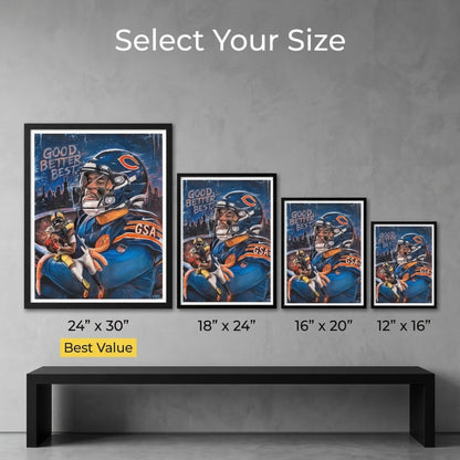 Caleb "Iceman" Williams - Poster Print