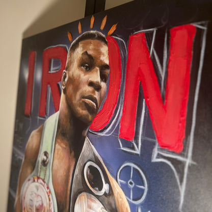 "IRON MIKE" - Original Painting