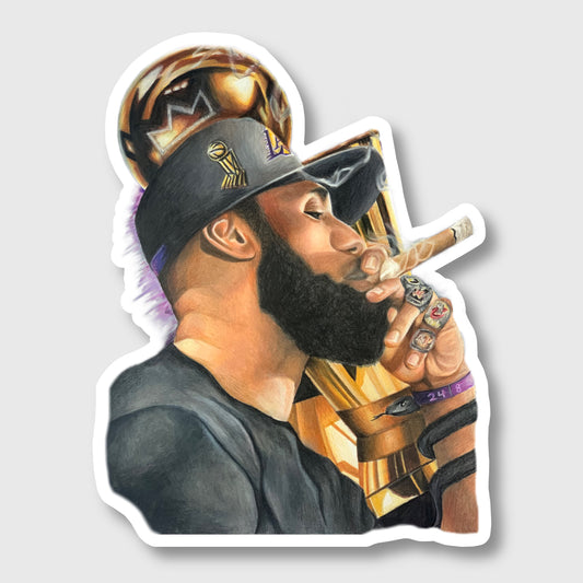 KING LEBRON - Sticker