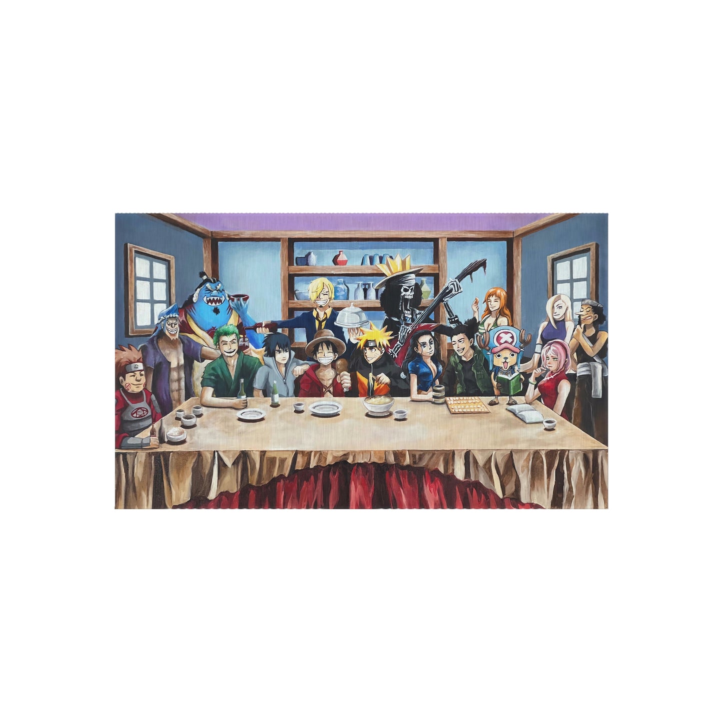 One Piece X Naruto - Collector Rug