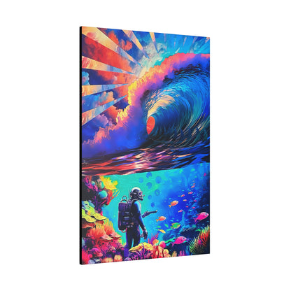 Lost In The Ocean - Canvas