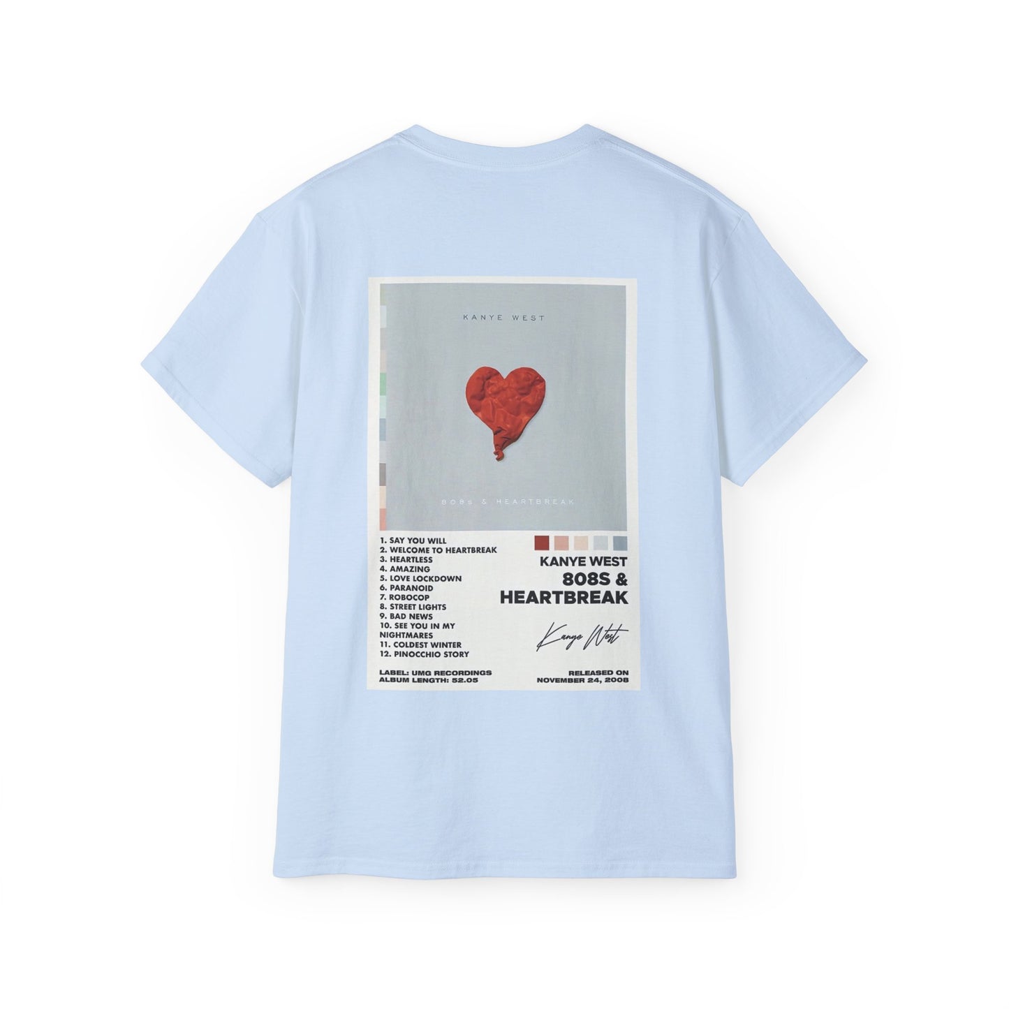 Kanye 808s Album - T-shirt