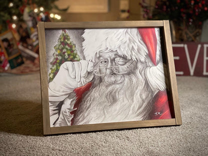 Santa Claus - Framed Print