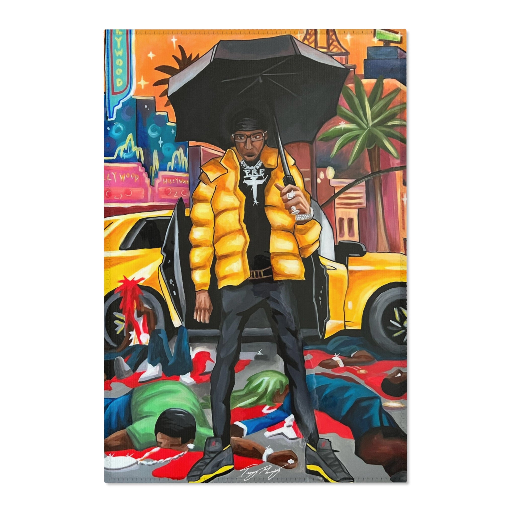 Key Glock - Collectors Rug – Tommy Manning Art