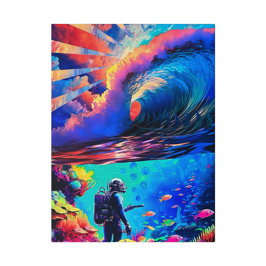 Lost In The Ocean - Canvas