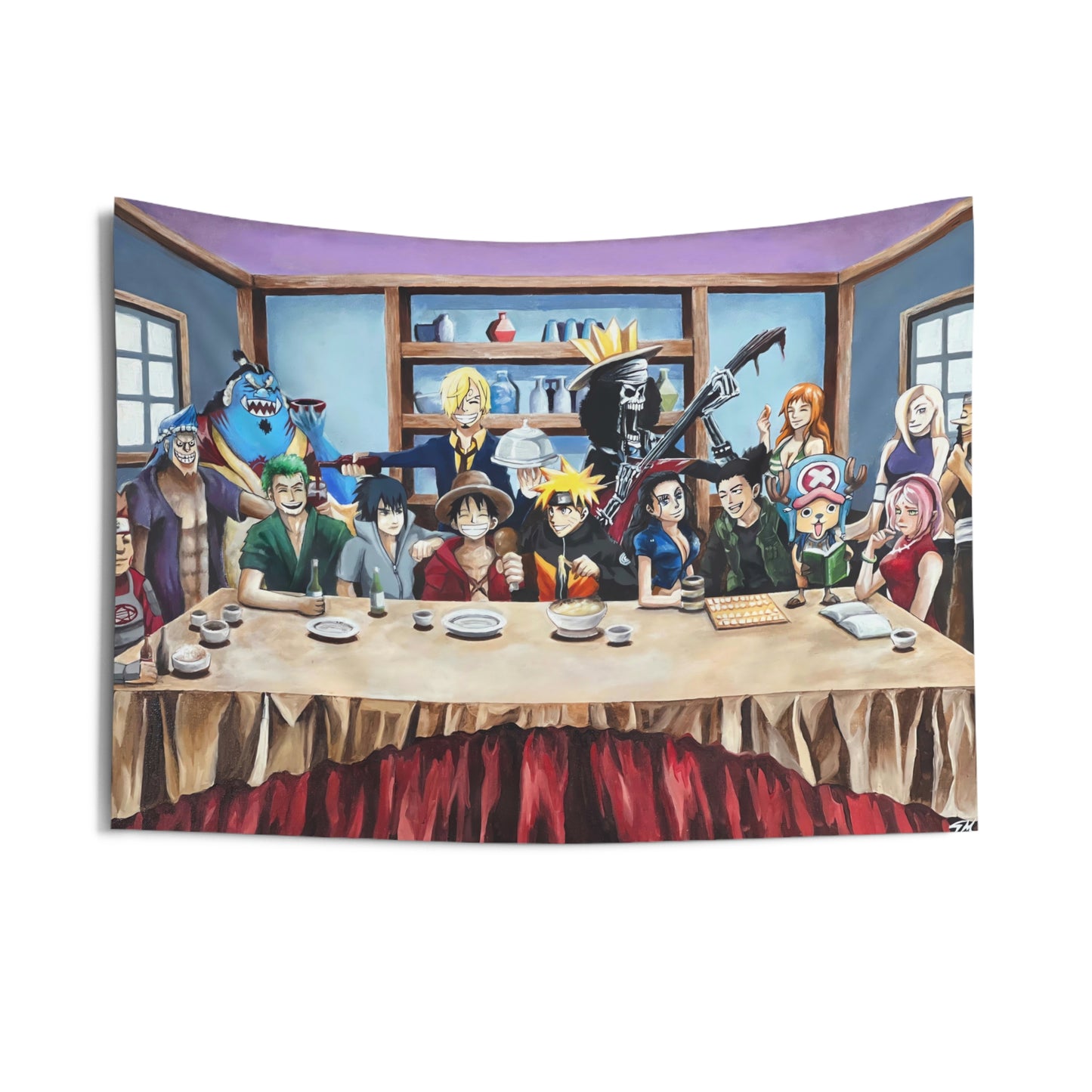 One Piece/Naruto Anime - Tapestry