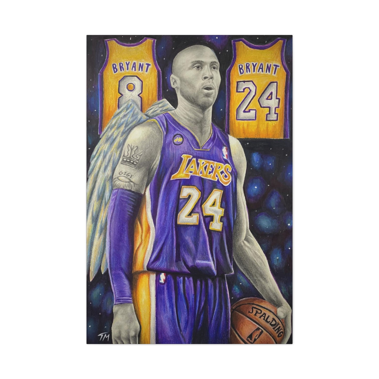 Tribute To Kobe - Canvas