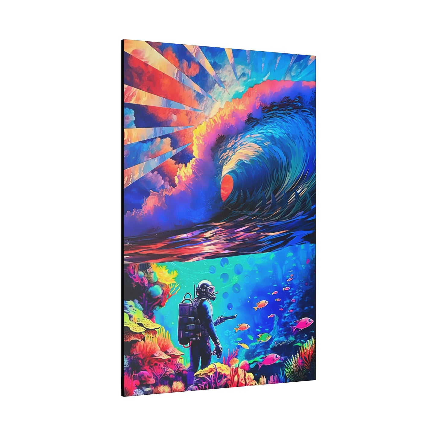 Lost In The Ocean - Canvas