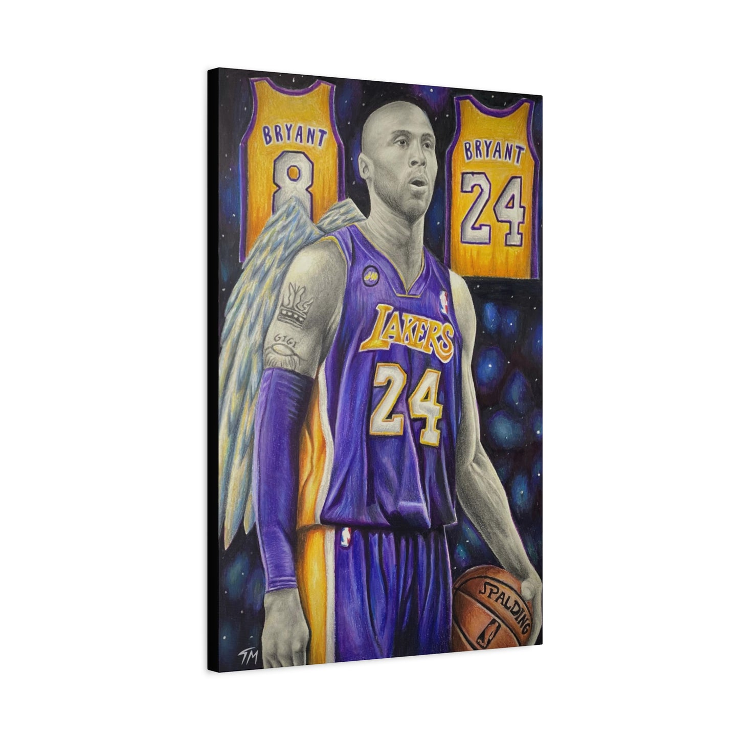 Tribute To Kobe - Canvas