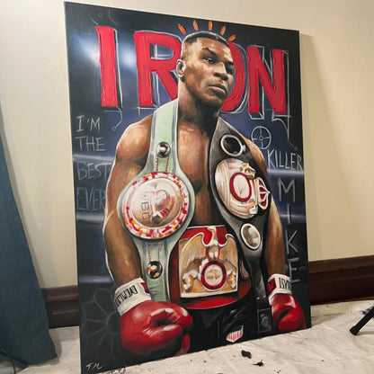 "IRON MIKE" - Original Painting