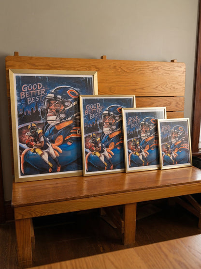 Caleb "Iceman" Williams Limited Edition Poster Print