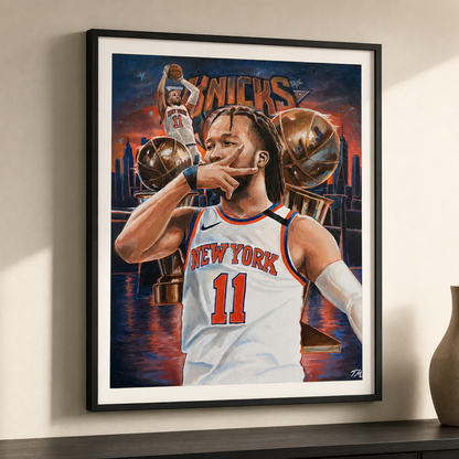 Jalen Brunson Limited Edition Poster Print