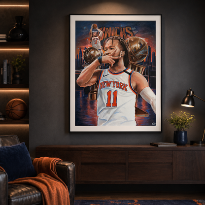 Jalen Brunson Limited Edition Poster Print