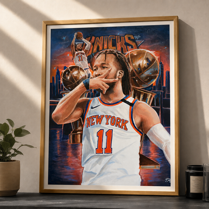 Jalen Brunson Limited Edition Poster Print