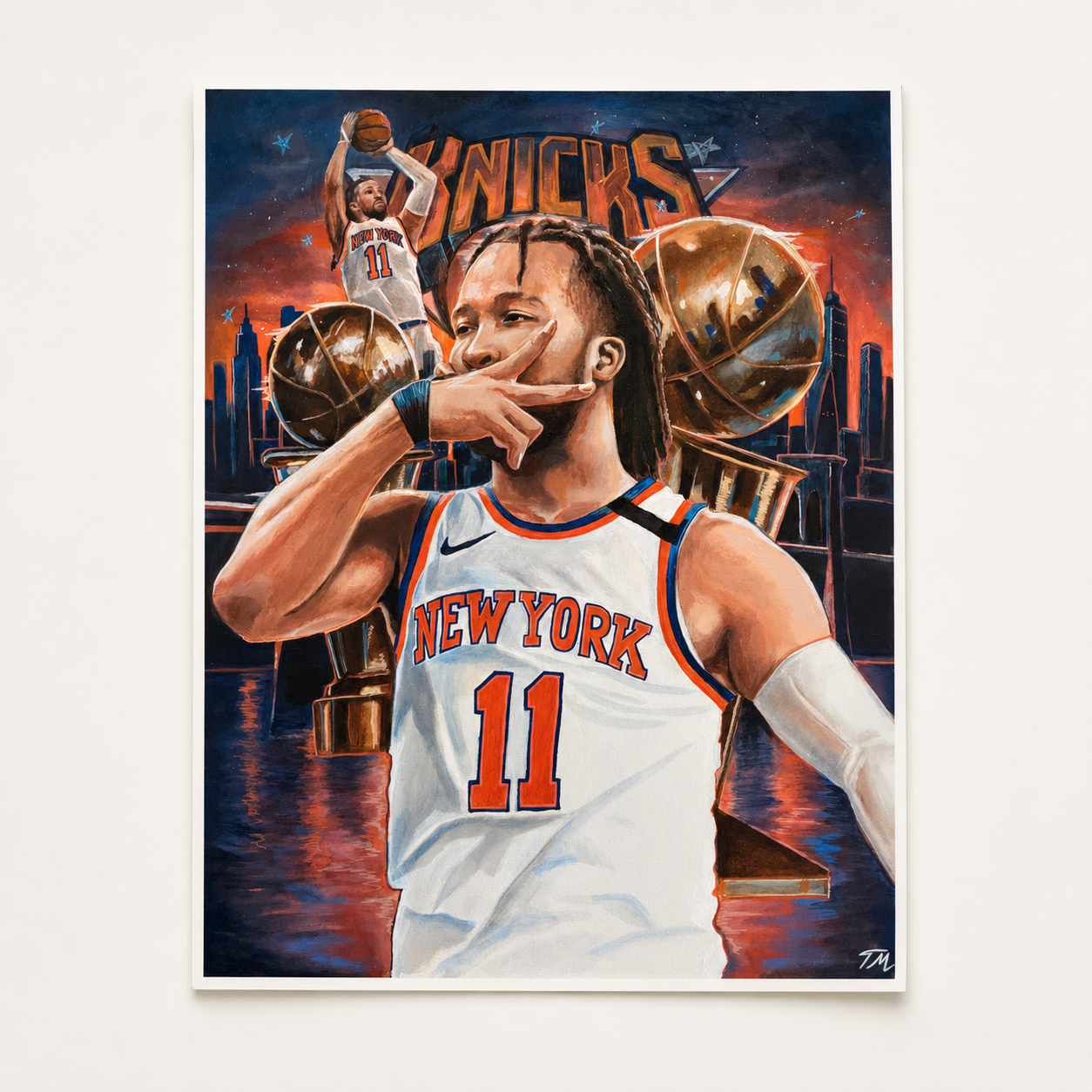 Jalen Brunson Limited Edition Poster Print