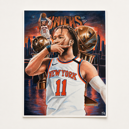 Jalen Brunson Limited Edition Poster Print