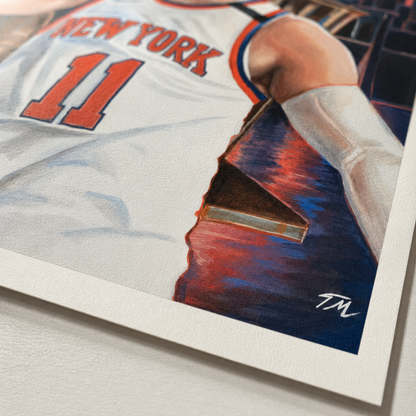 Jalen Brunson Limited Edition Poster Print