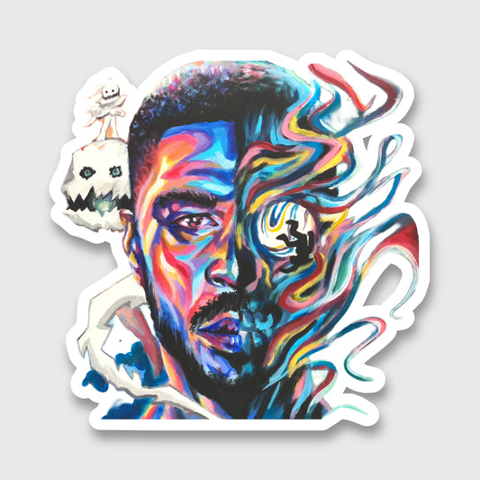 Kid Cudi "Man on the Moon" - Sticker