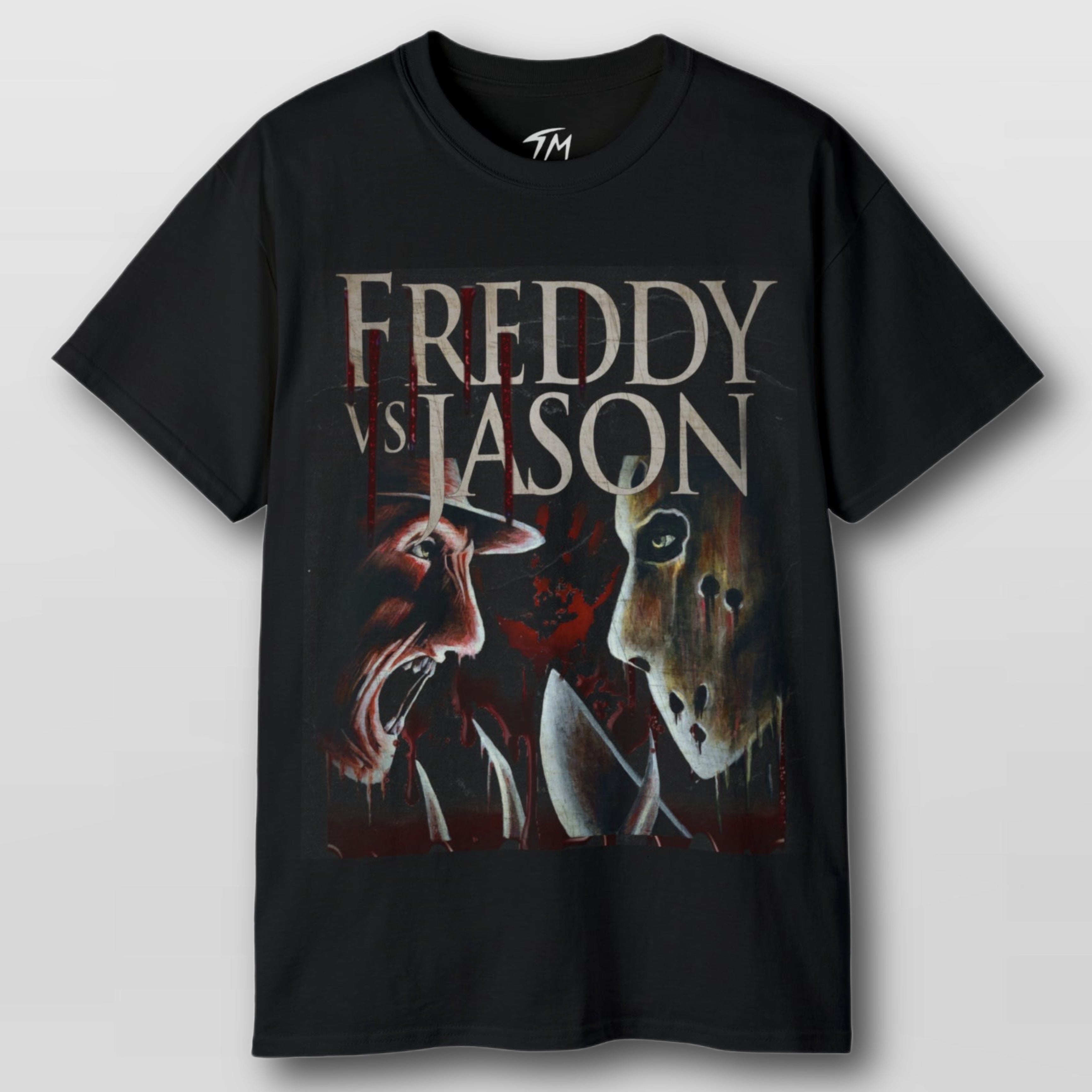 Freddy VS Jason - T Shirt – Tommy Manning Art