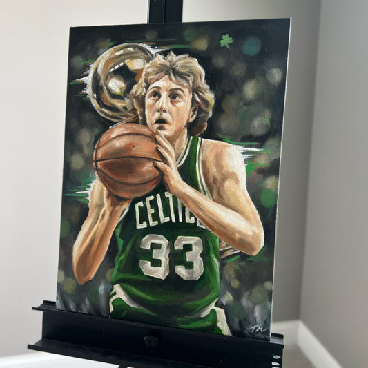 "Larry Legend" - Original Painting 24x18